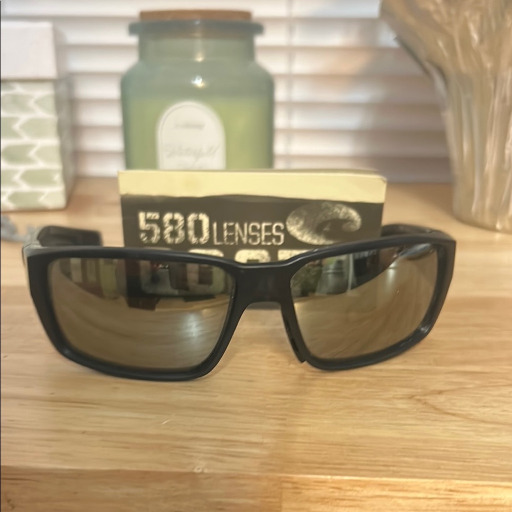 Costa Fantail Pro Black Sport Sunglasses with original case